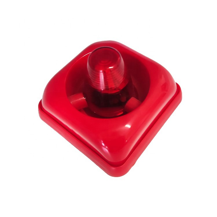 Classic design strobe siren light wired strobe sounder for fire alarm system