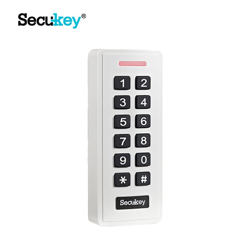 Secukey Wholesale SK2-R Entry Standalone Access Control 13.56MHz mifare/IC RFID Reader Digital Keypad Outdoor Wiegand Reader