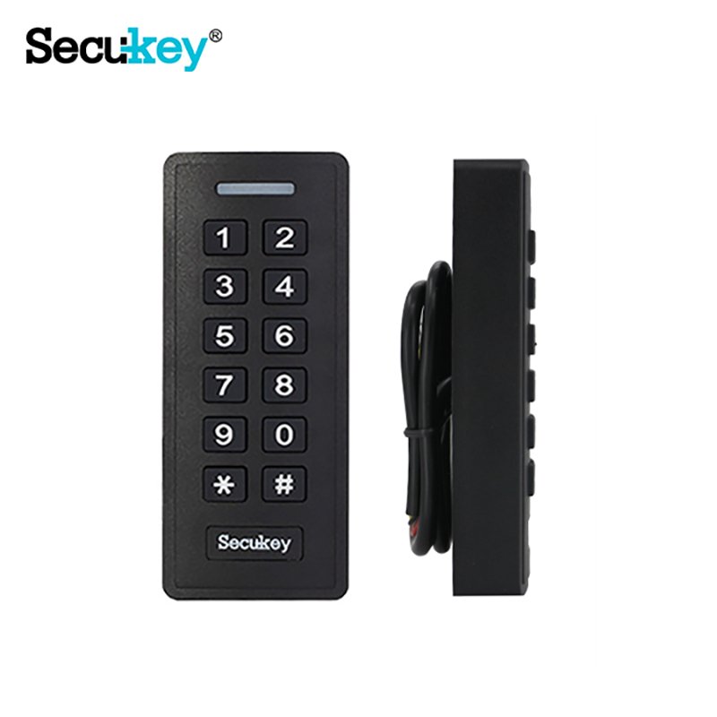 Secukey Wholesale SK2-R Entry Standalone Access Control 13.56MHz mifare/IC RFID Reader Digital Keypad Outdoor Wiegand Reader