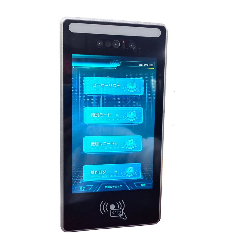 8" Touch-Screen IPS Biometrics Time And Attendance Machine 3D Face Recognition Cloud Based Platform For Liveness Detection