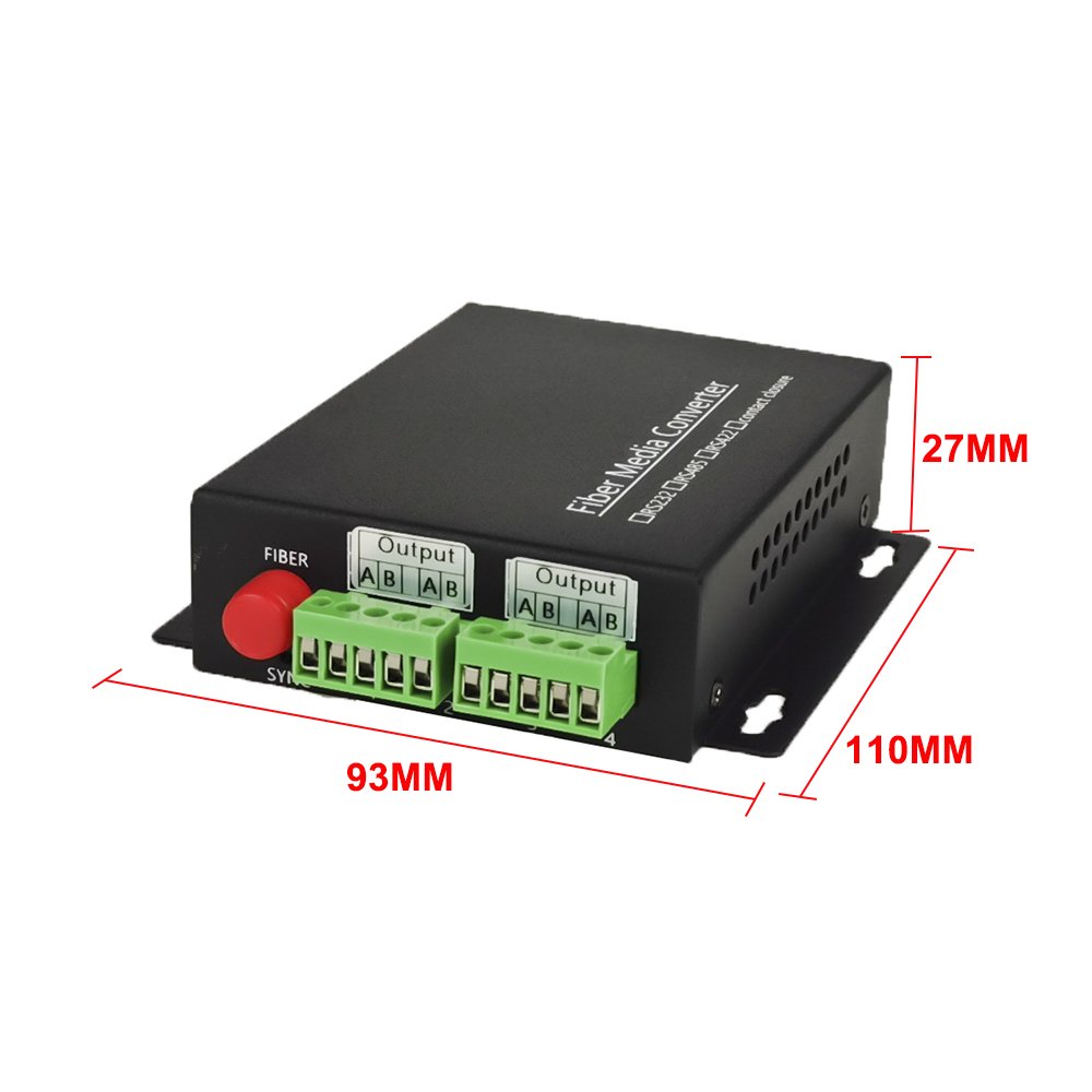 4 Channel Alarm Signal Simplex Contact Closure Over Fiber Burglar Over Fiber Extender Relay Output Transmitter And Receiver