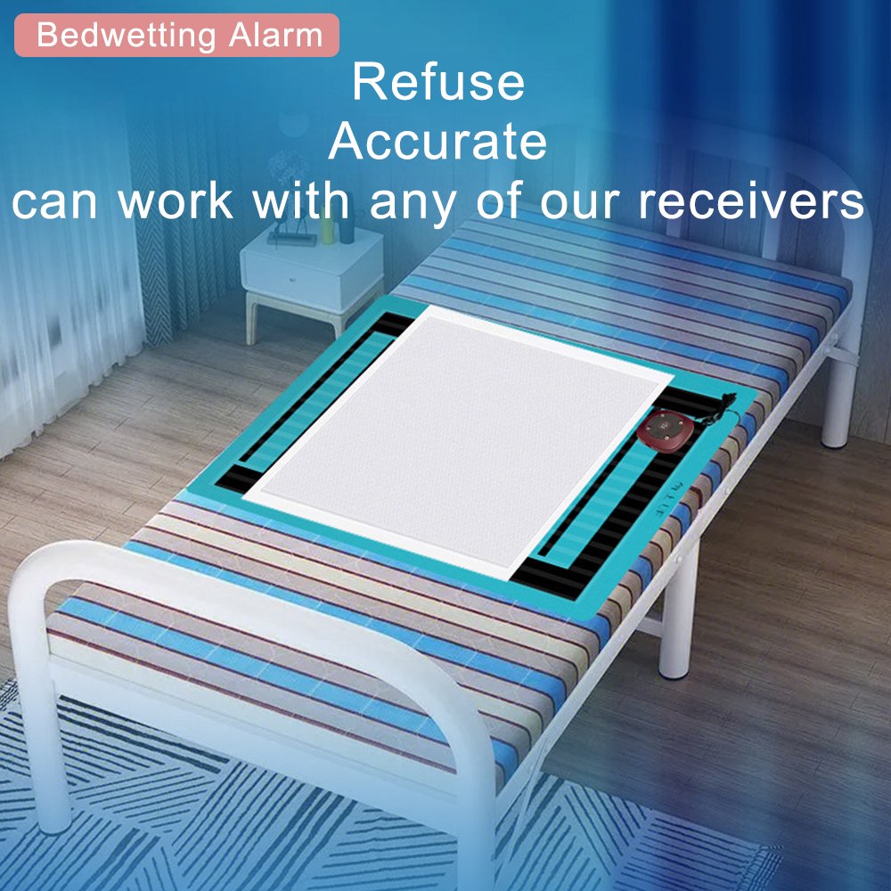 CATEL Smart Wireless Washable Waterproof Bed wetting Alarm for Hospital, Elderly, Patient, Baby/Transmitter Work with Receiver