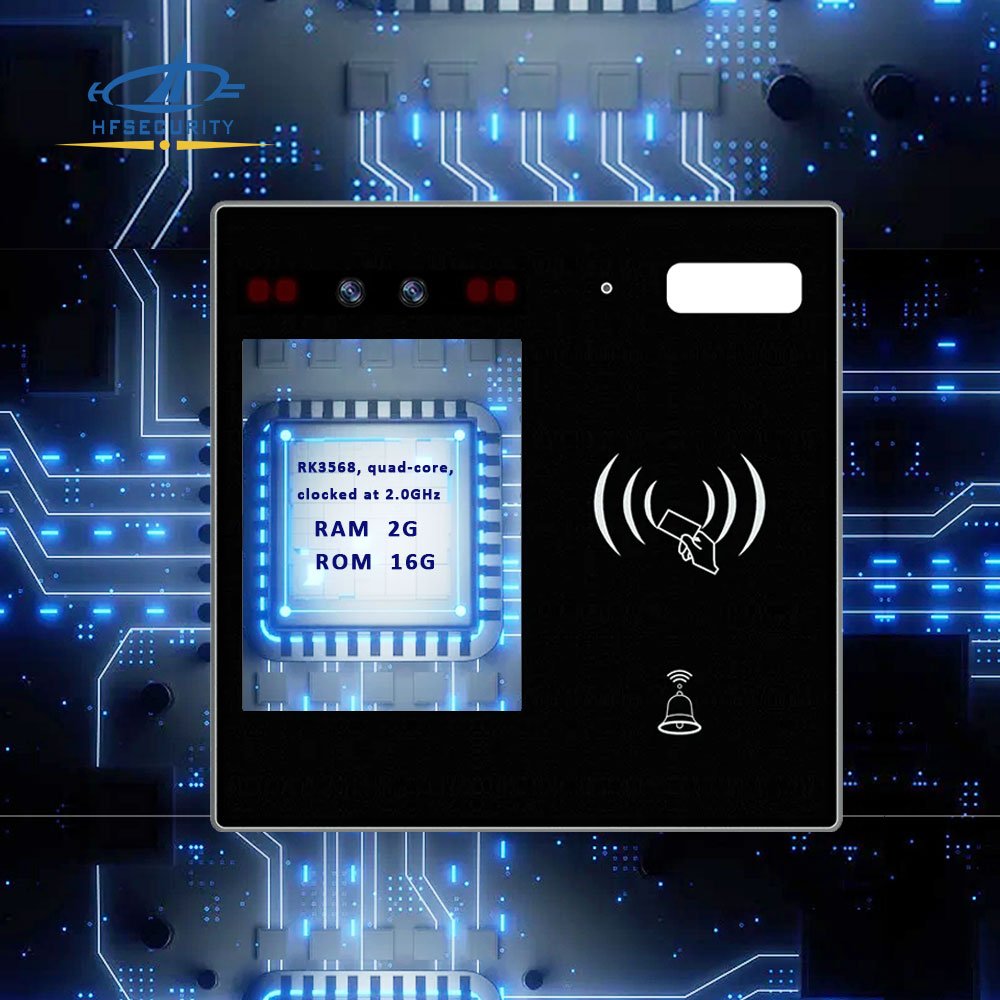 HFSecurity MINI30 Office Using 2.4 inch EM Lock Ultra-MINI Time Attendance Face Recognition Access Control System Hidden X86 Box