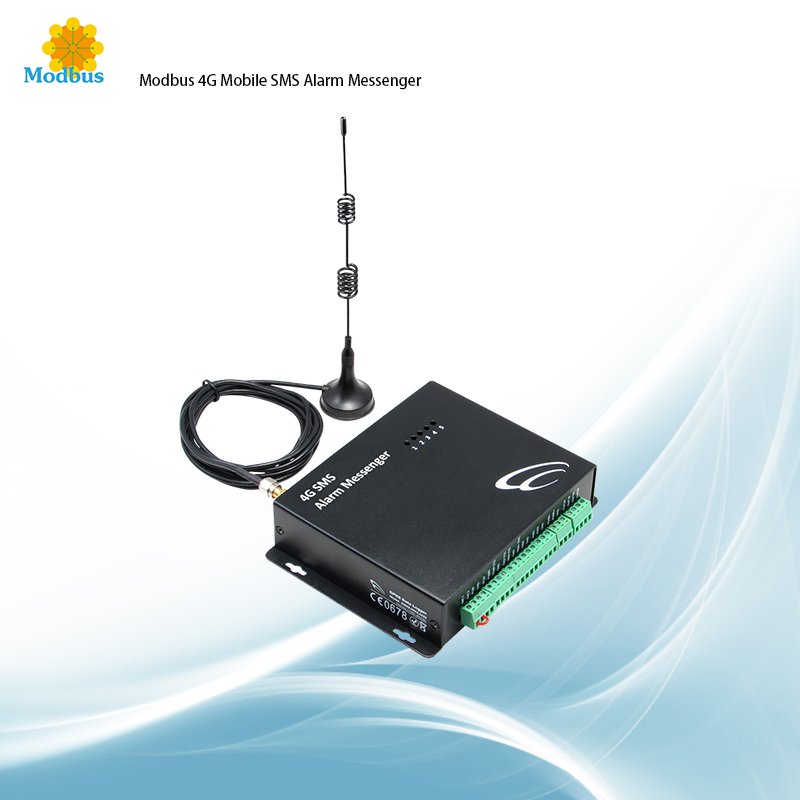 UMT4-MS-4G 4G Modbus sms alarm sender Data Logger alarm security system power failure gsm sms alarm