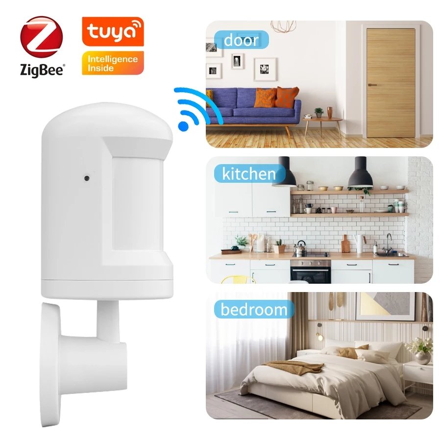 RSH tuya zigbee wireless smart home security motion sensor Detect People Movement infrared PIR motion sensor