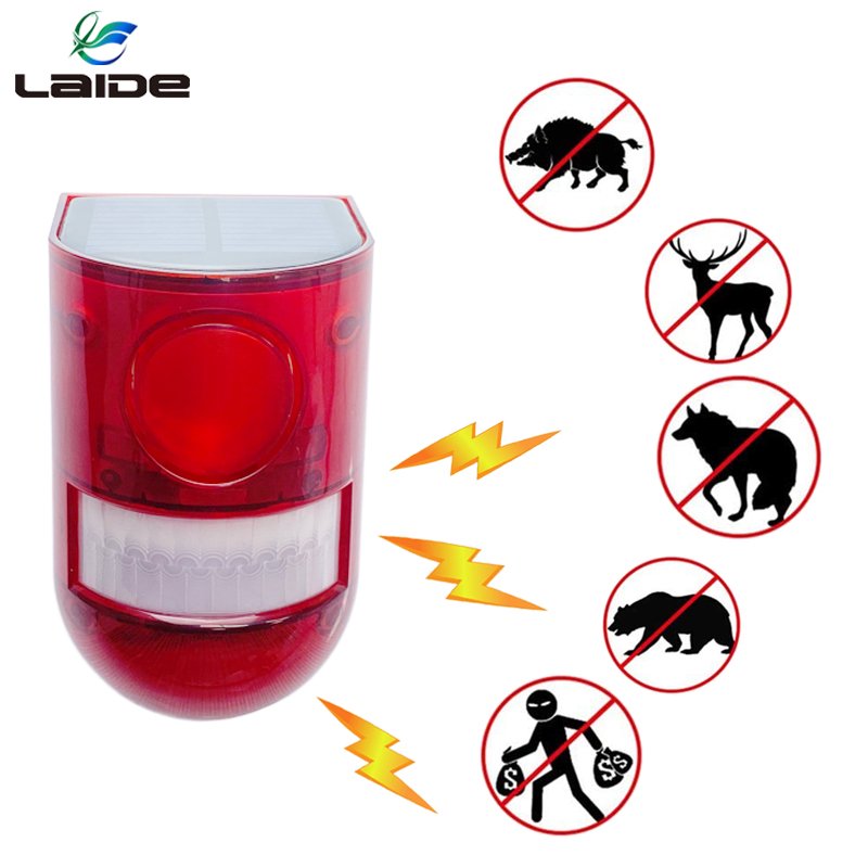 2021 new IP65 solar alarm system with motion sensor