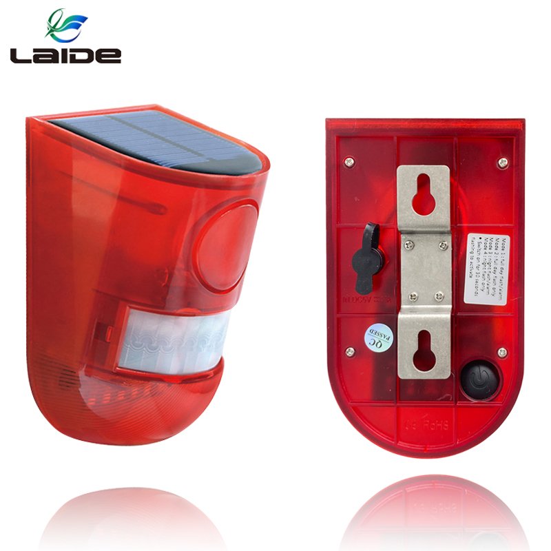 2021 new IP65 solar alarm system with motion sensor