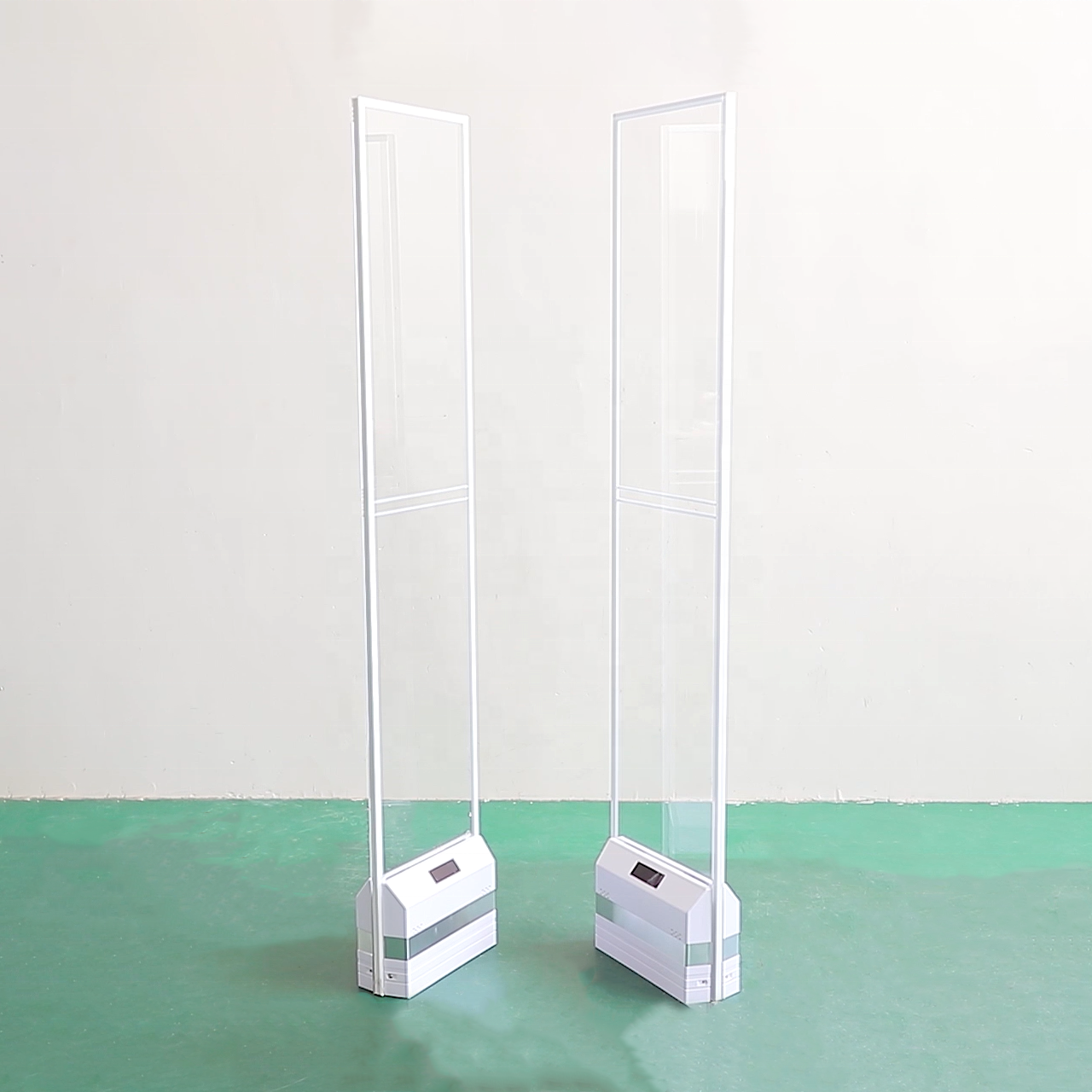Factory Supply E-Bit AM-071 Acrylic Tower White ABS Base Sound & Light alarm Max 3 M Sensing Range 58KHz AM EAS Detection System