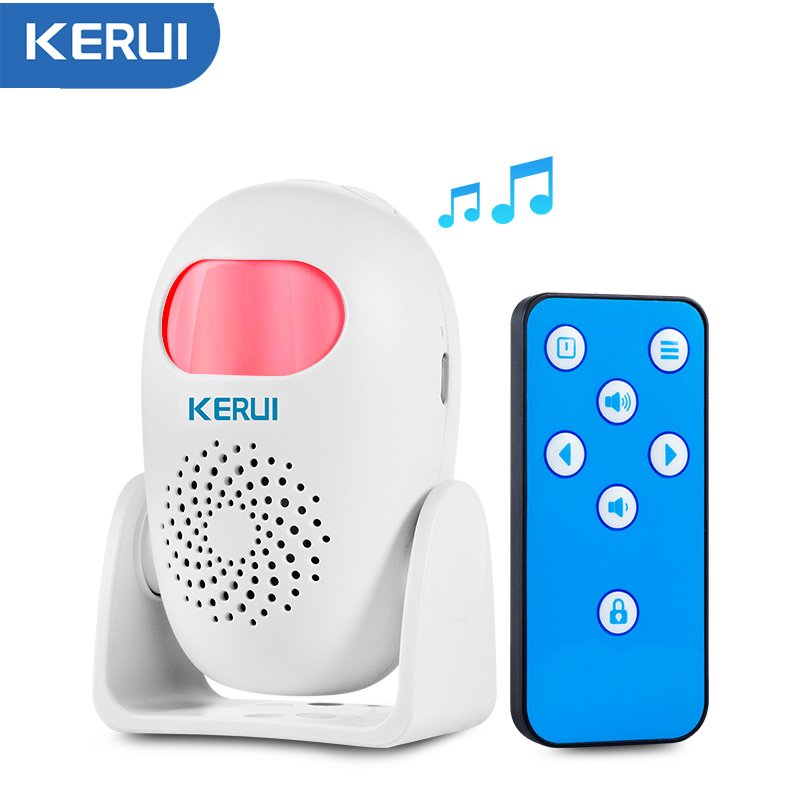 Wireless Infrared Home Security System Welcome Chime 110dB Remote Control Motion Sensor Alarm