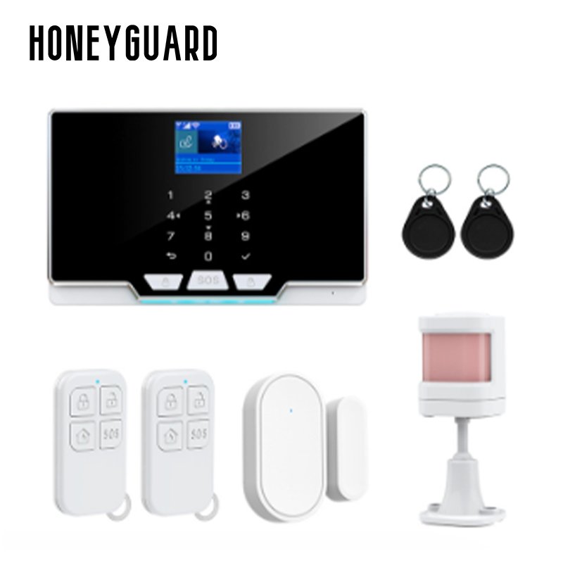 Smart Intruder Wireless House Security Tuya Burglar Wifi 4g GSM Home Alarm System Kit alarmanlage haus drathlos wifi