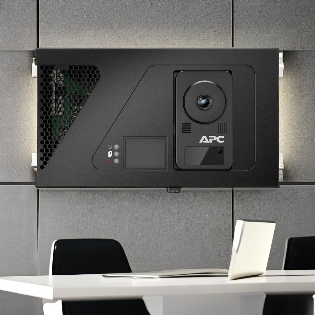 APC NetBotz Room Monitor 755 with Sensing Access Control Advanced Alerting and 120/240V PoE Injector Alarm System
