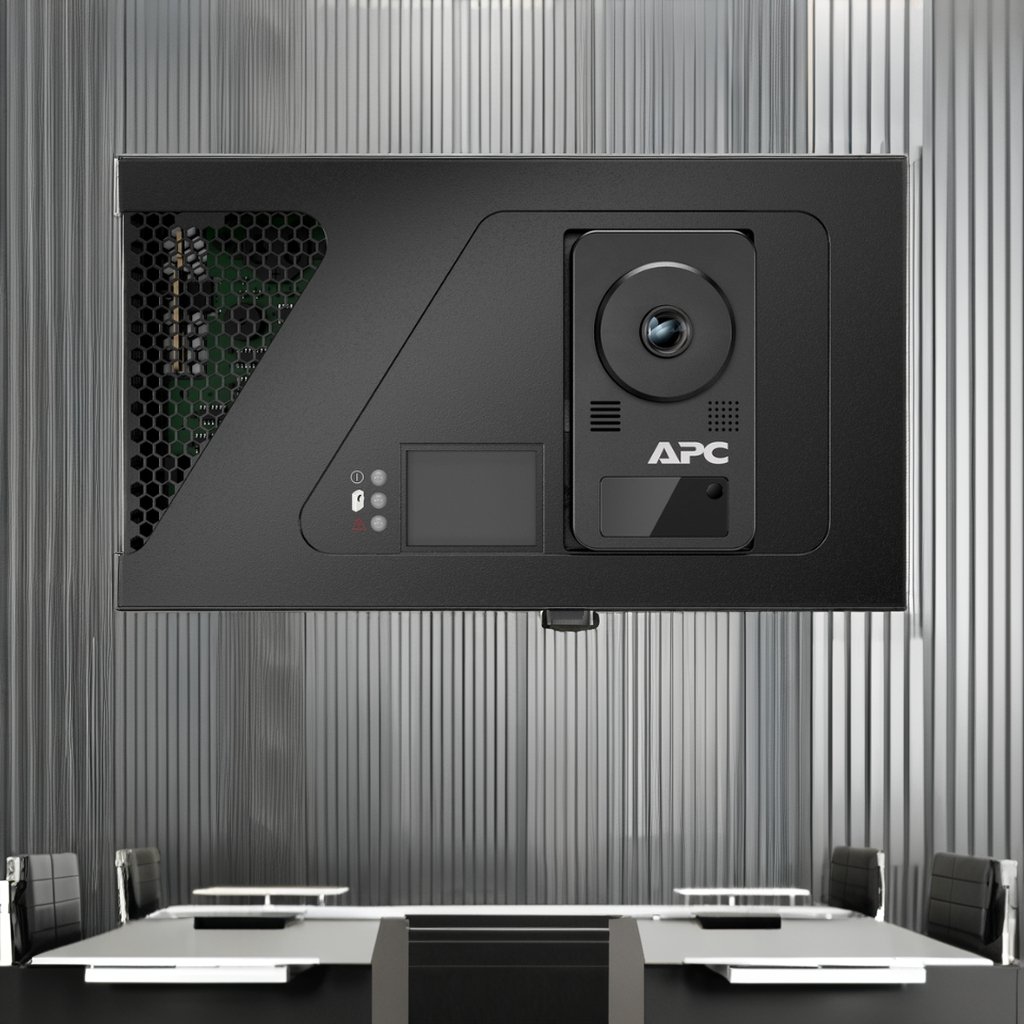 APC NetBotz Room Monitor 755 with Sensing Access Control Advanced Alerting and 120/240V PoE Injector Alarm System