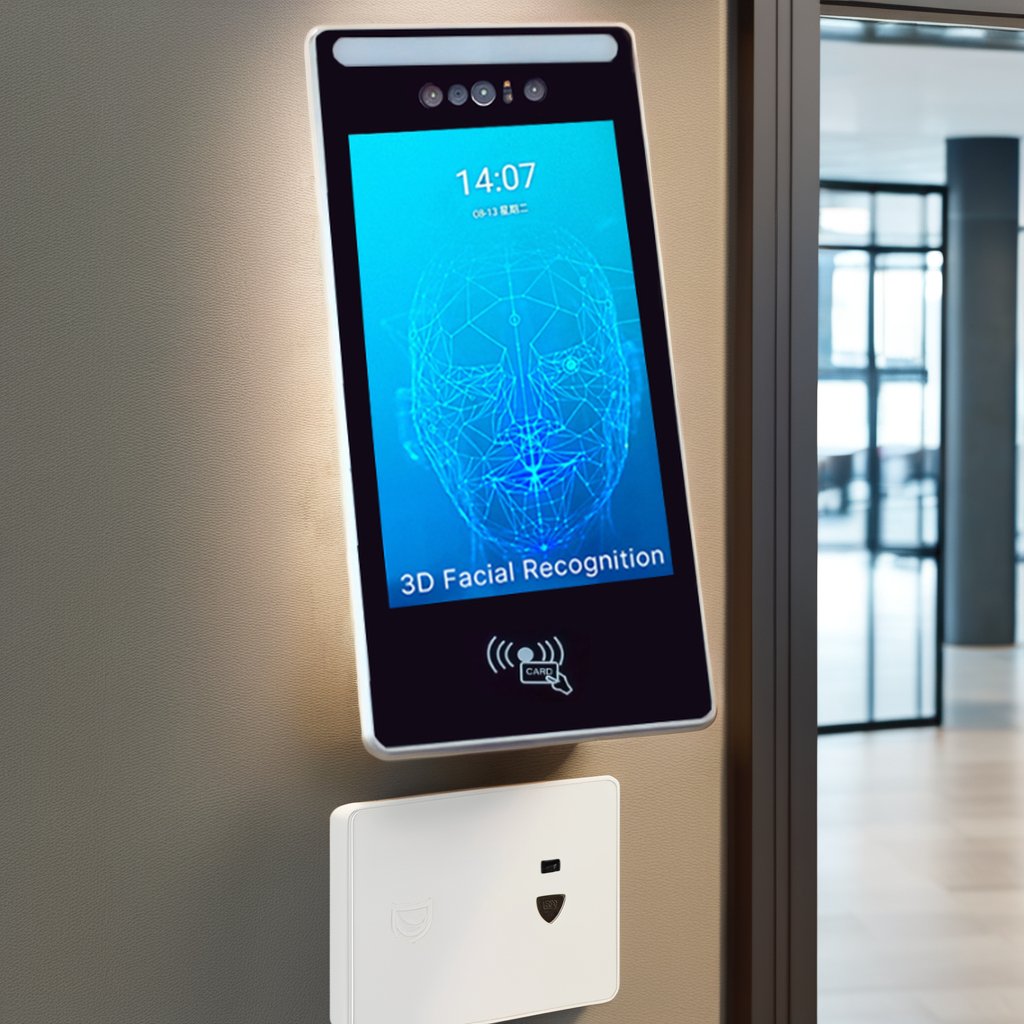 Automated Biometric Access Control System Clock-in/Clock-out Face Recognition Employee Time Management Gym Member Attendance