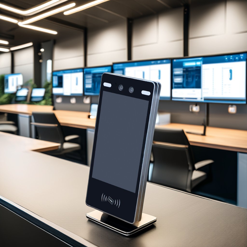 Automated Biometric Access Control System Clock-in/Clock-out Face Recognition Employee Time Management Gym Member Attendance