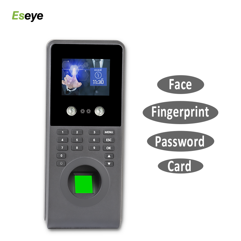 Eseye Cheap Price Biometric Face ID Reader Fingerprint Facial Recognition Access Control Time Attendance System