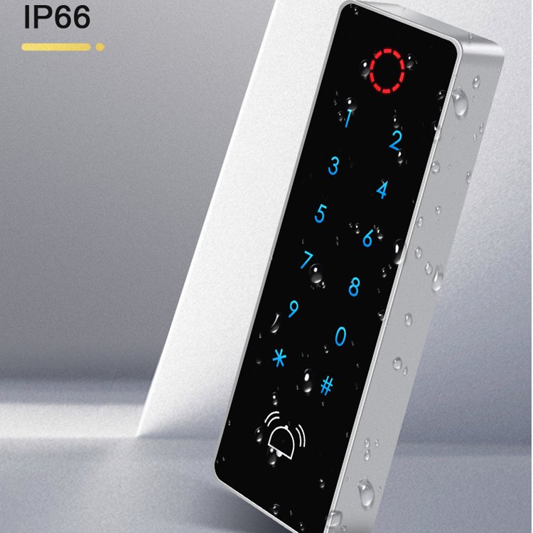 Tuya Smart Door Lock Ip68 Waterproof Door Access Control System Standalone Keypad Rfid Card Door Entry Access Controller