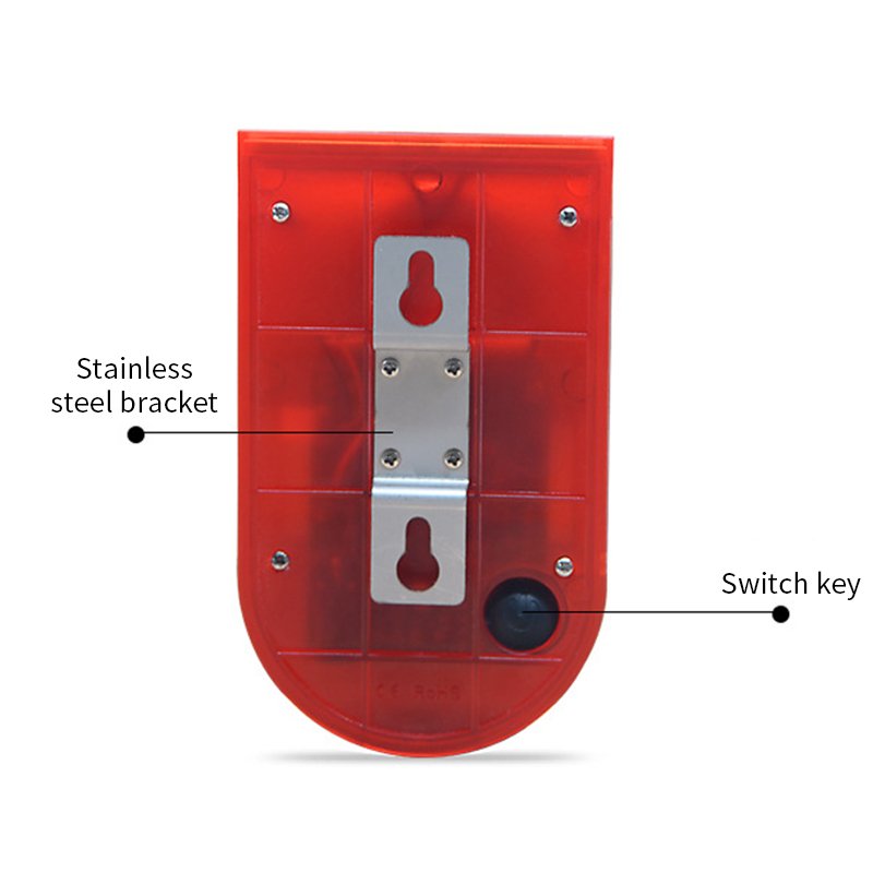 Factory New hot selling Solar Alarm 129db Home Alarm System Outdoor IP65 Solar Intruder PIR Alarm System