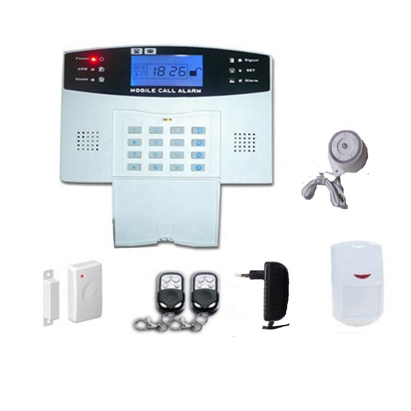 Top wired wireless gsm security system door window home alarm