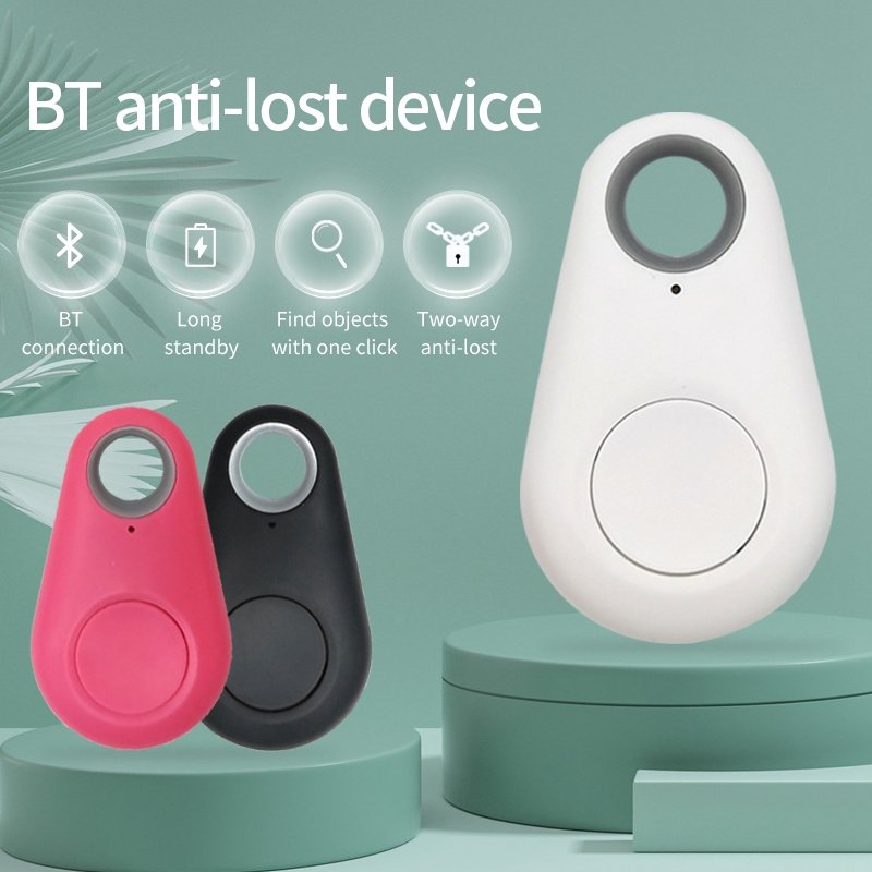 Mini Key Tracker Locator Waterproof Wireless Blue ToothTracker Anti Lost Key Finder Alarm Anti-lost Gps Tracking Device