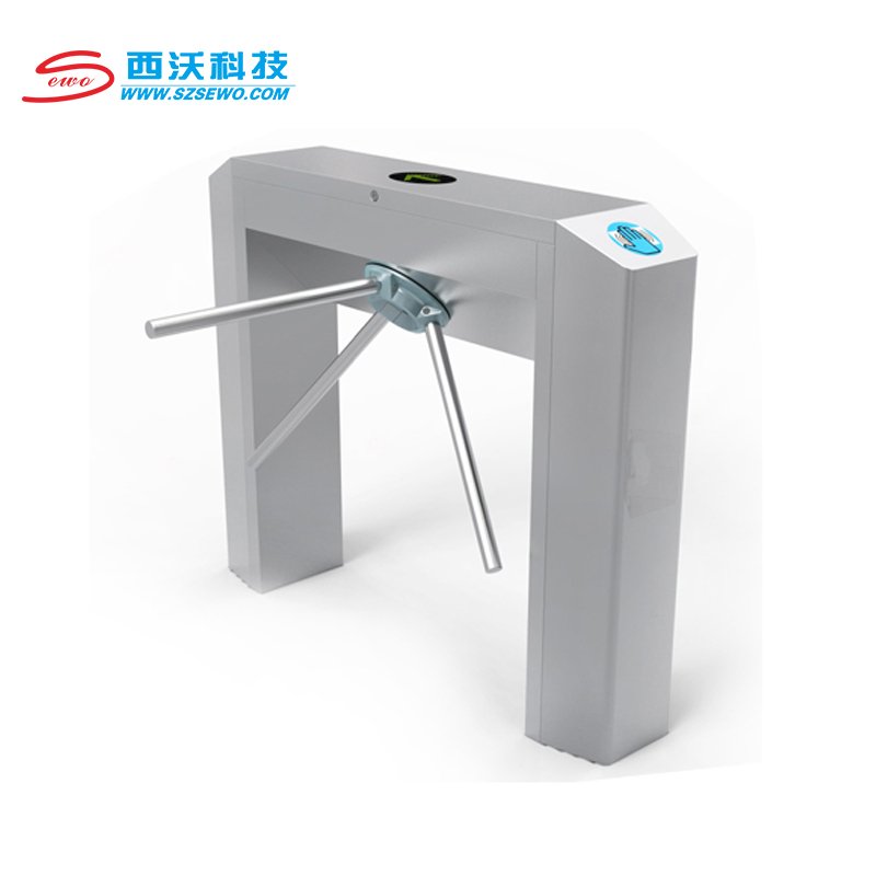 SEWO Hot Sale Intelligent Security Three Roller Gates Tripod Turnstile Gate support IC ID Card Face Recognition Expansion