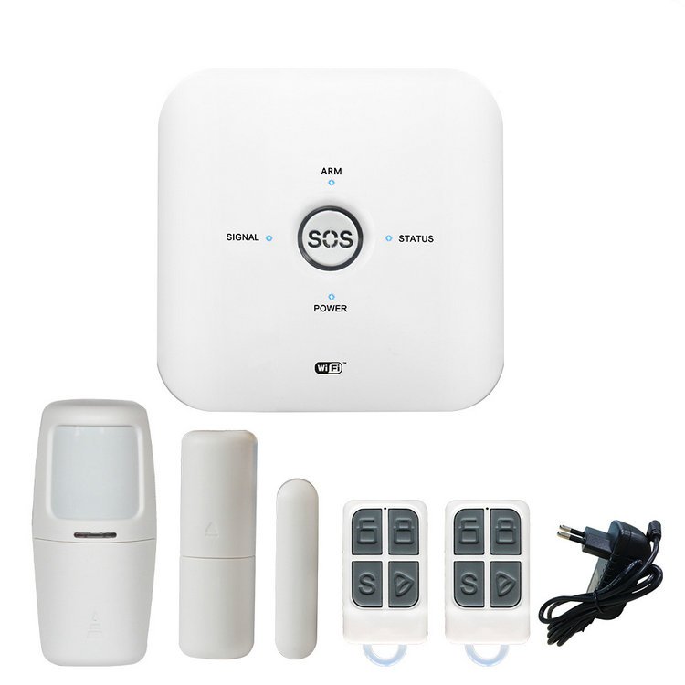 Manufacturer Home Security Wireless WIFI+GSM Alarm Tuya Smart WiFi Siren Alarm System