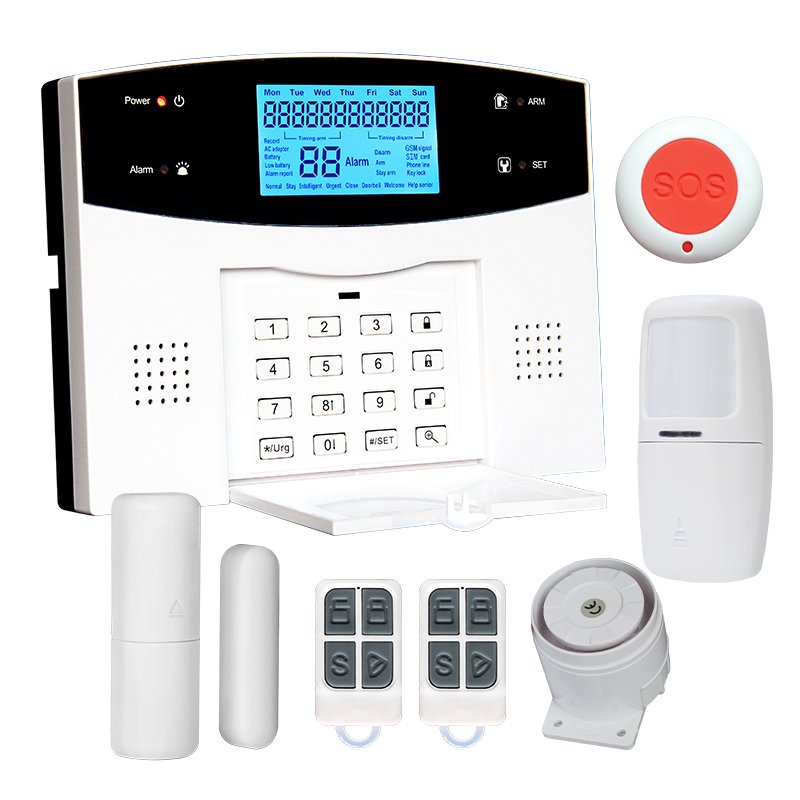 Competitive Price WIFI GSM PSTN Security Equipment Home Intruder Burglar Alarm System With App Operation