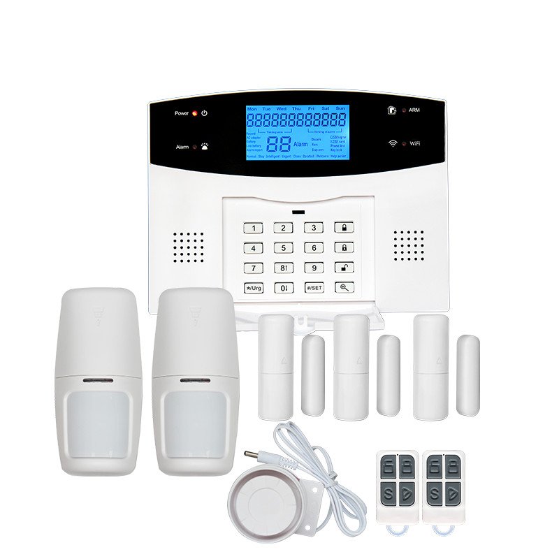 Competitive Price WIFI GSM PSTN Security Equipment Home Intruder Burglar Alarm System With App Operation