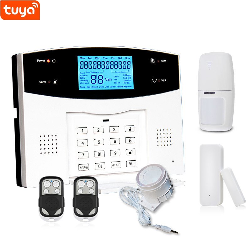 Competitive Price WIFI GSM PSTN Security Equipment Home Intruder Burglar Alarm System With App Operation