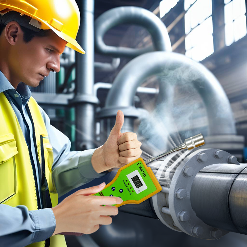 CAATM CA-2100H Portable Sound And Light alarm Quality Accurate Quick Response Gas Analyzer Multiple Combustible Gases Detector