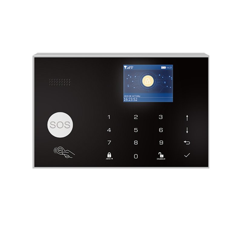 Hot sale JC Tuya APP control smart home security wireless GSM alarm system work with Amazon Alexa and Google Assistant