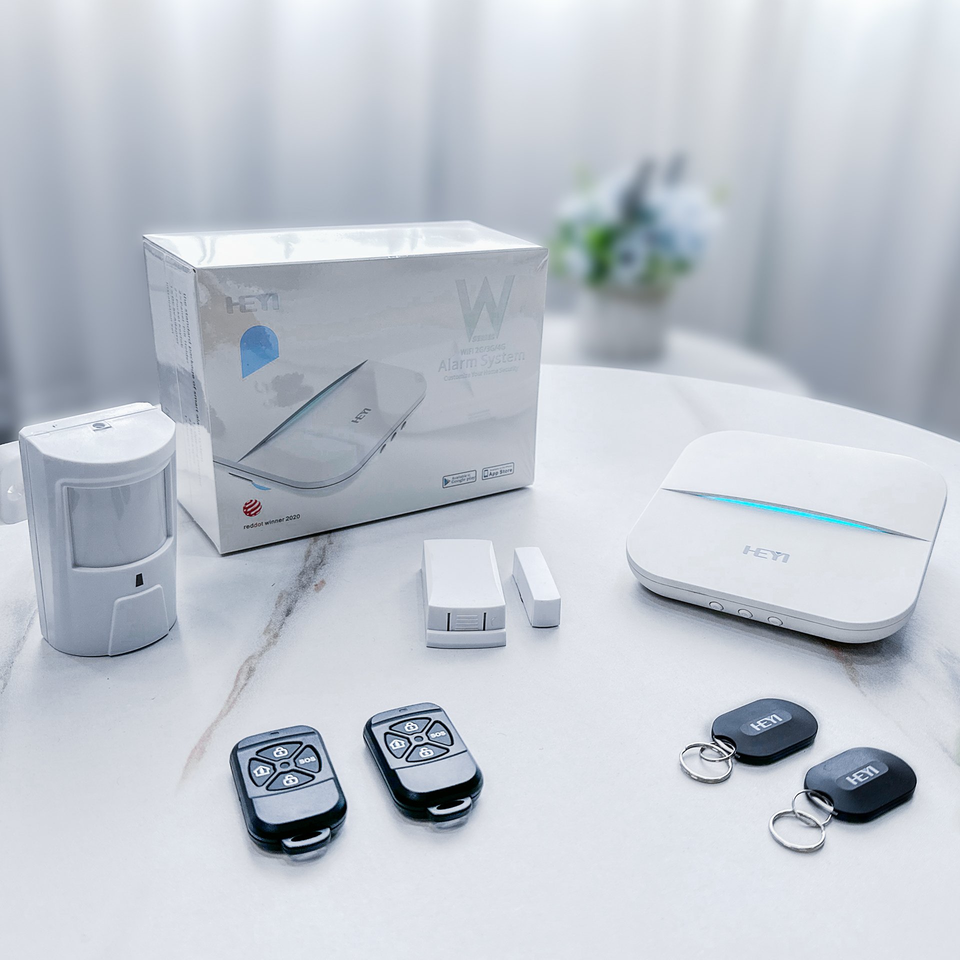 7 by 24 hours monitoring security GSM WIFI LTE GPRS alarm system for home secure residential safety for villa mansion office