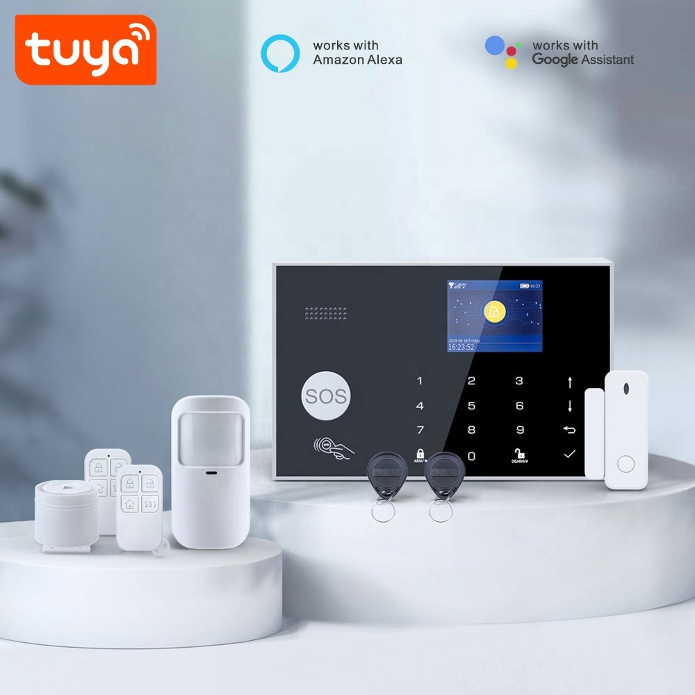 2024 Hot Seller Smart Home Security Anti-theft Alarm 433MHz Wireless Tuya WiFi 4G Alarm System for PST-G30-4GEU