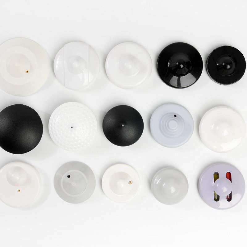 T50 Clothing round anti-theft alarm system magnetic 8.2MHz RF EAS hard retail security tags