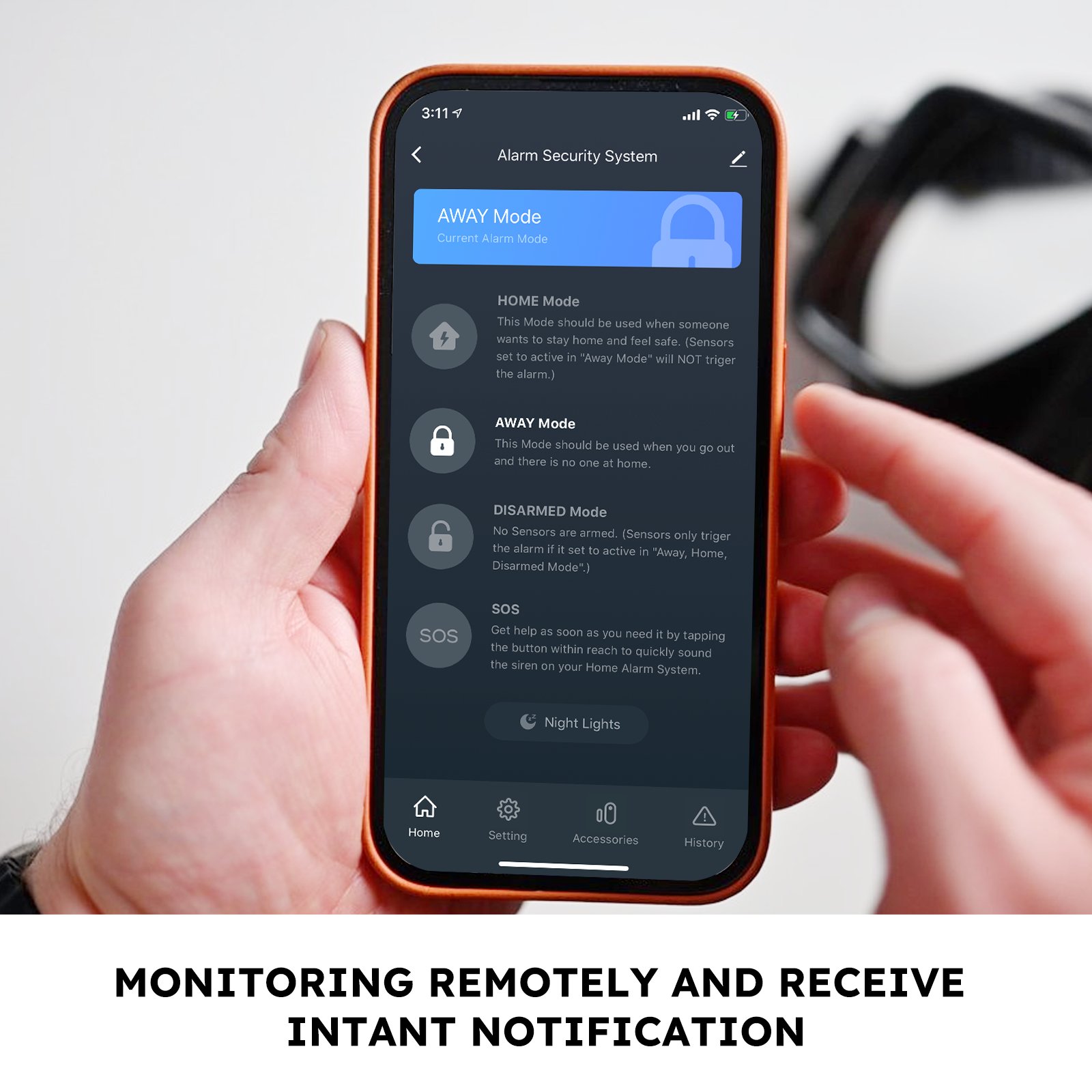 Tuya Smart Home Security System Wireless Anti-theft Device Alarm System Kit Phone Notification Works With Alexa Google