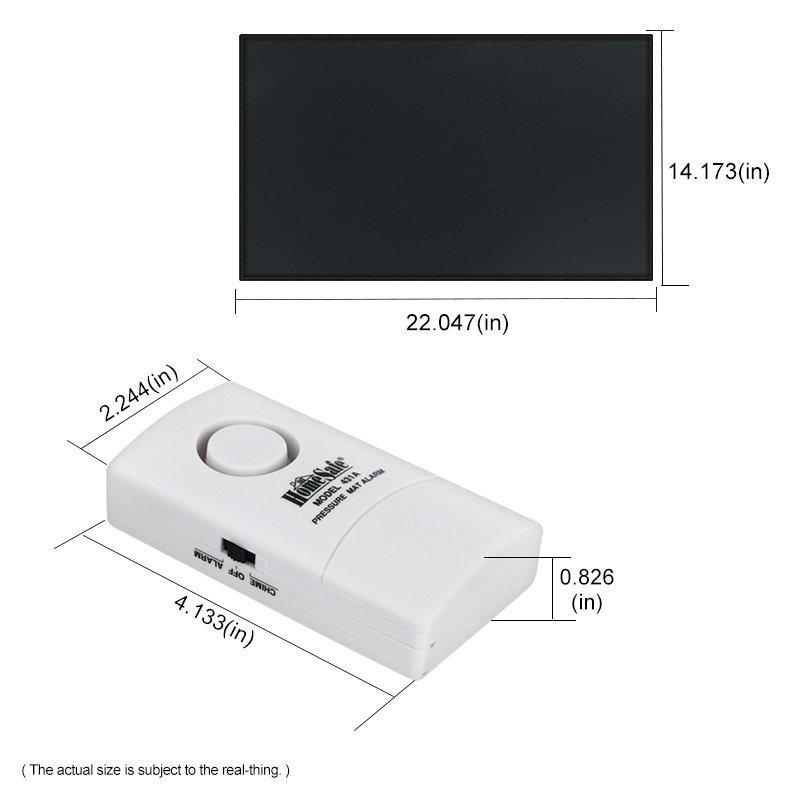 Protect your home security with a smart floor mat alarm perfect for daily protection