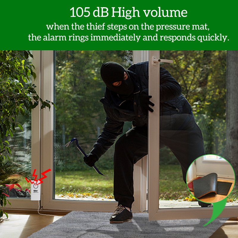 Protect your home security with a smart floor mat alarm perfect for daily protection