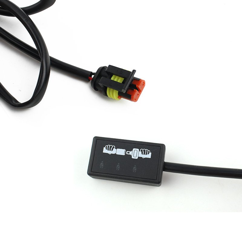 Car Seat Belt Alarm Controller for 3 Seats with Display Seatbelt Alarm System