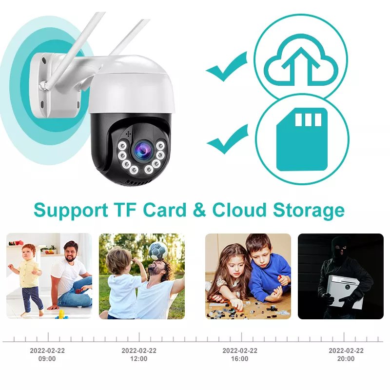 Regis Icsee Xmeye 5MP 4ch Outdoor Cctv System Wifi IP Home Camera Security System Wireless Nvr Kit Nvr Camera System