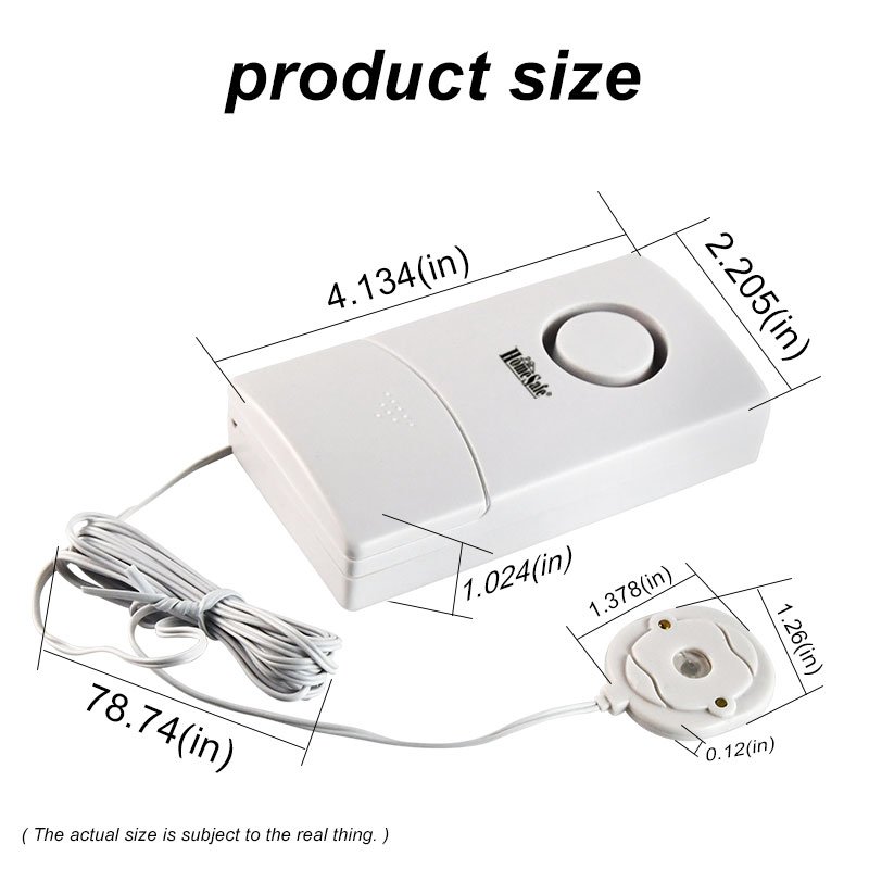 Reliable and Convenient High Sensitivity Bathroom Water Leakage Alarm For Bathrooms
