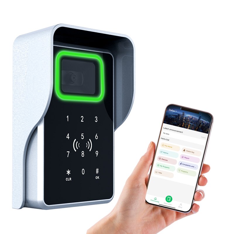 Thinmoo Ethernet smart QR code scanner remotely controlled APP access control system Q330