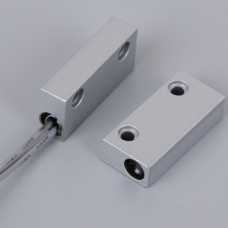 Surface Mounted Magnetic Door Contact Switch Metal Magnetic Sensor Alarm Window Detector Door Sensor for Security Alarm System