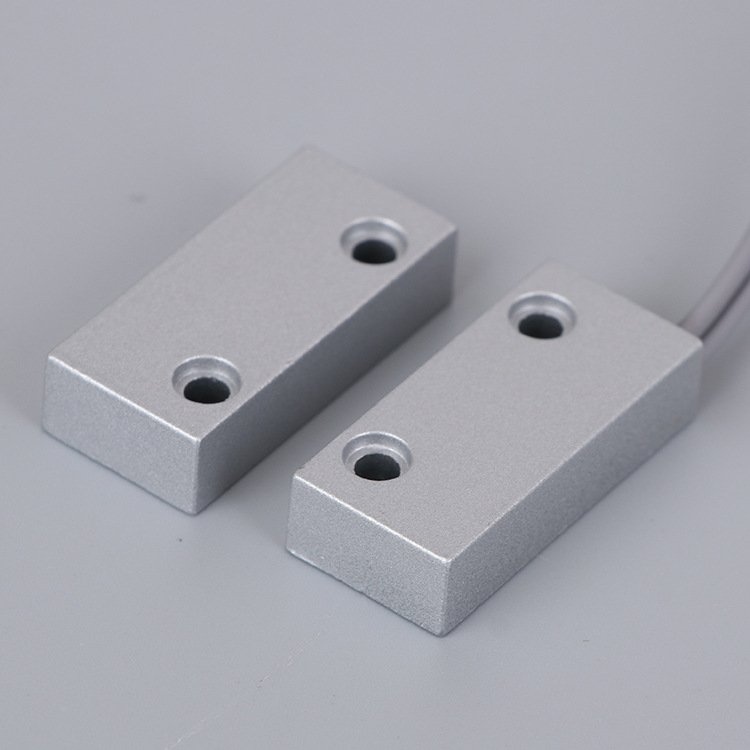 Surface Mounted Magnetic Door Contact Switch Metal Magnetic Sensor Alarm Window Detector Door Sensor for Security Alarm System