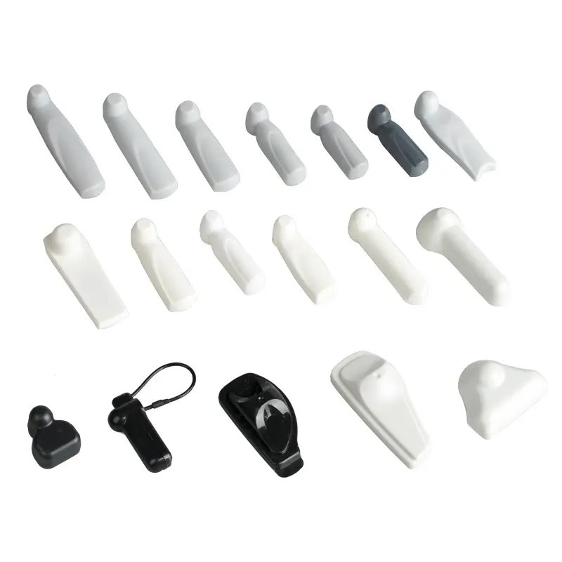 Clothing retail Store EAS System Anti theft 58khz eas am alarm Magnetic RF eas shoes security tag with Lanyard