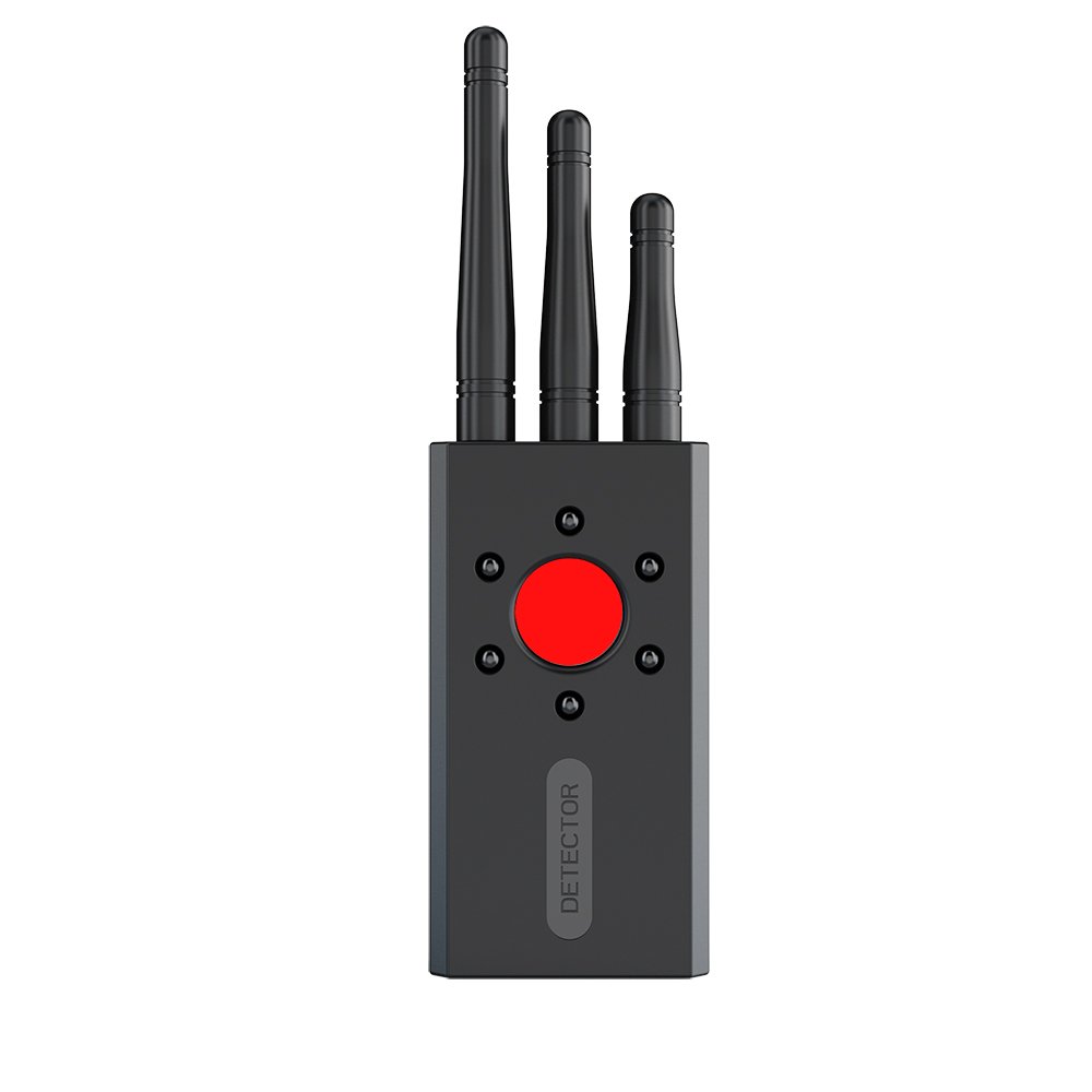 T16 Anti-Candid Camera Detector Multi-Function Anti-Eavesdropping Alarm System ABS Material for Home Window Personal Use Hotels