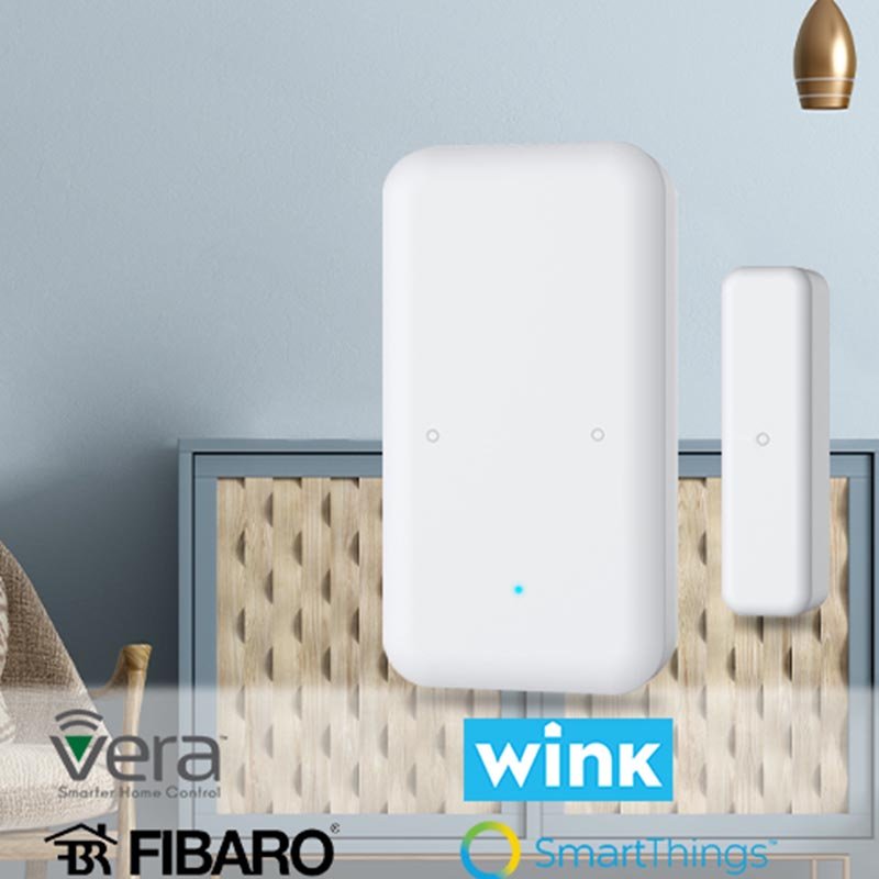 Z-Wave Smart Door Window Sensor Entry Open Alarm Detector for Kids Safety Home Security Home Automation