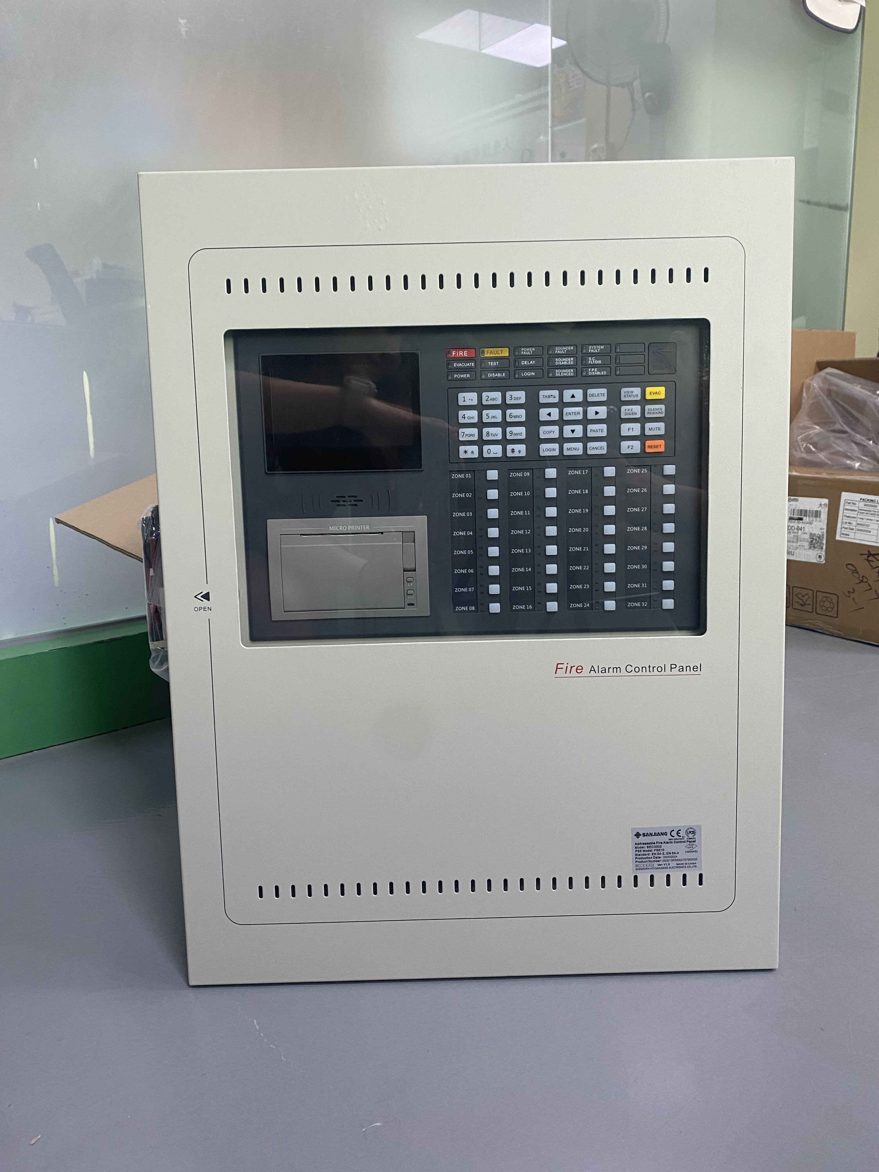 Factory Ex-Factory Addressable Control Panel for More Convenient and Efficient Alarm Systems