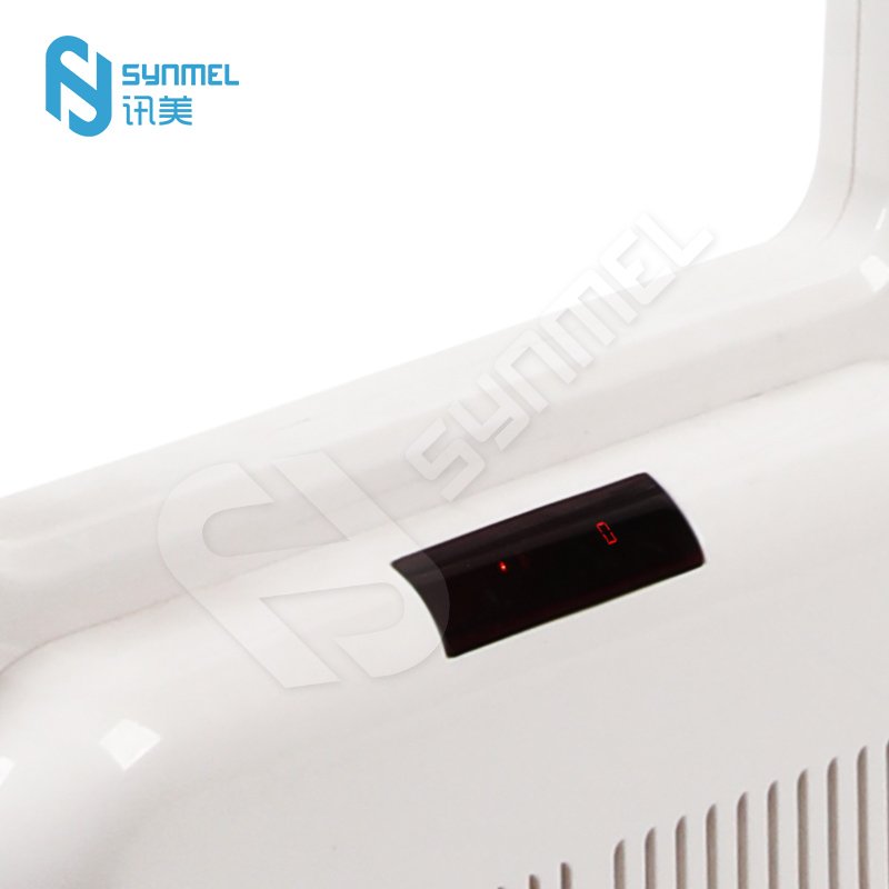 Synmel Low Price EAS Security Alarm System AM ABS Pedestal Detection Gates for Supermarket Antishoplifting Remote Control