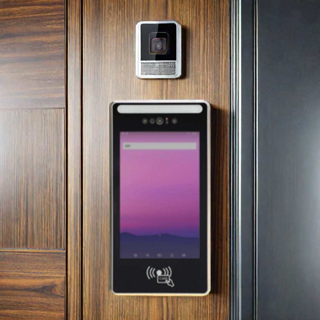 Beward face recognition camera access control system door lock for Turnstile