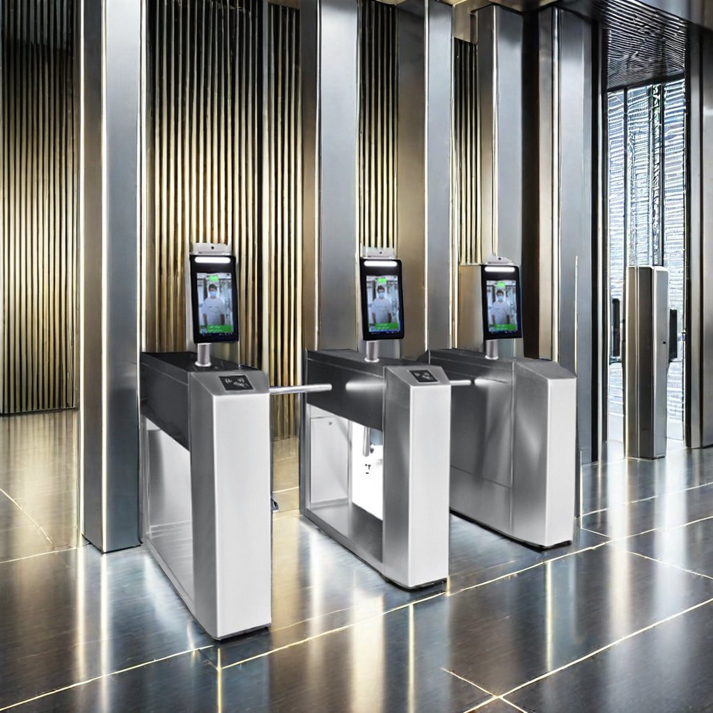 Beward face recognition camera access control system door lock for Turnstile
