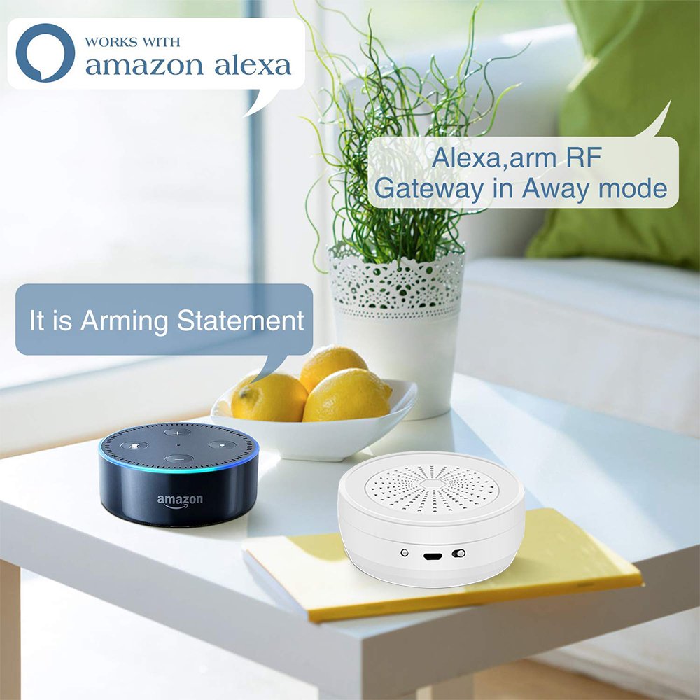Tuya Smart Home Security System DIY Home Alarm Security Kit Phone Alert Alarm Siren Door Window Sensors Camera